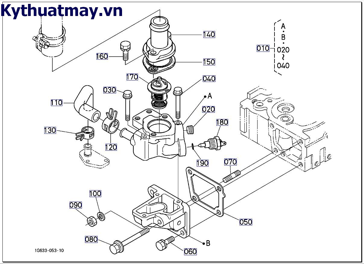 Mặt bích nước và bộ điều nhiệt <=7EXZ999